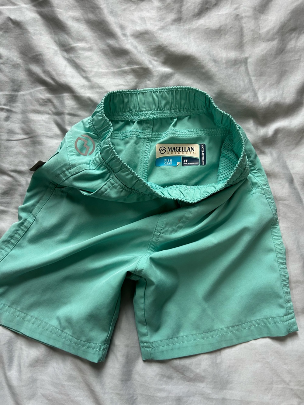 Magellan Outdoors Boy’s 4T Teal Fishing Shorts
